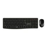 เมาส์และคีย์บอร์ด SIGNO Wireless Mouse + Keyboard KW-760+WM-106 Black (TH/EN)