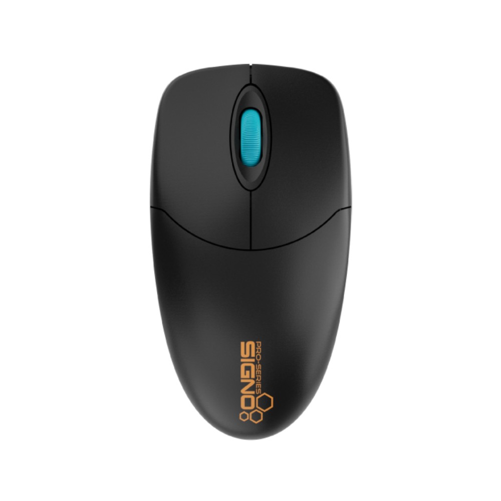 เมาส์และคีย์บอร์ด SIGNO Wireless Mouse + Keyboard KW-770+WM-107 Black (TH/EN)