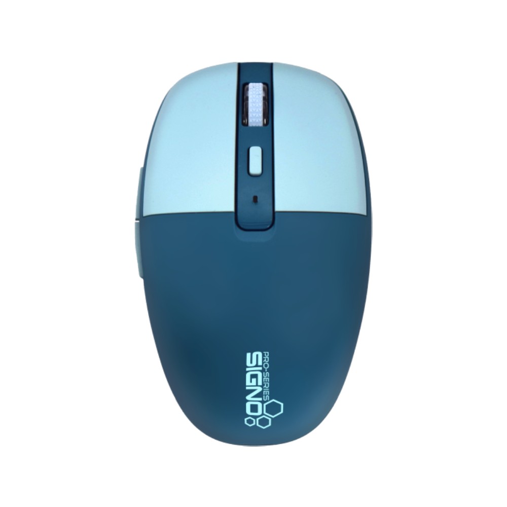 เมาส์ไร้สาย SIGNO Bluetooth Mouse BM-193 Blue