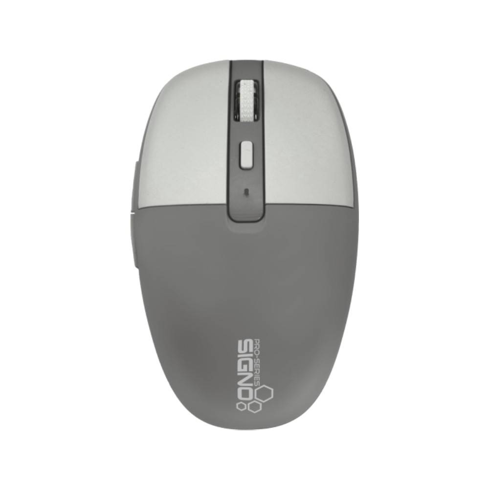 เมาส์ไร้สาย SIGNO Bluetooth Mouse BM-193 Gray