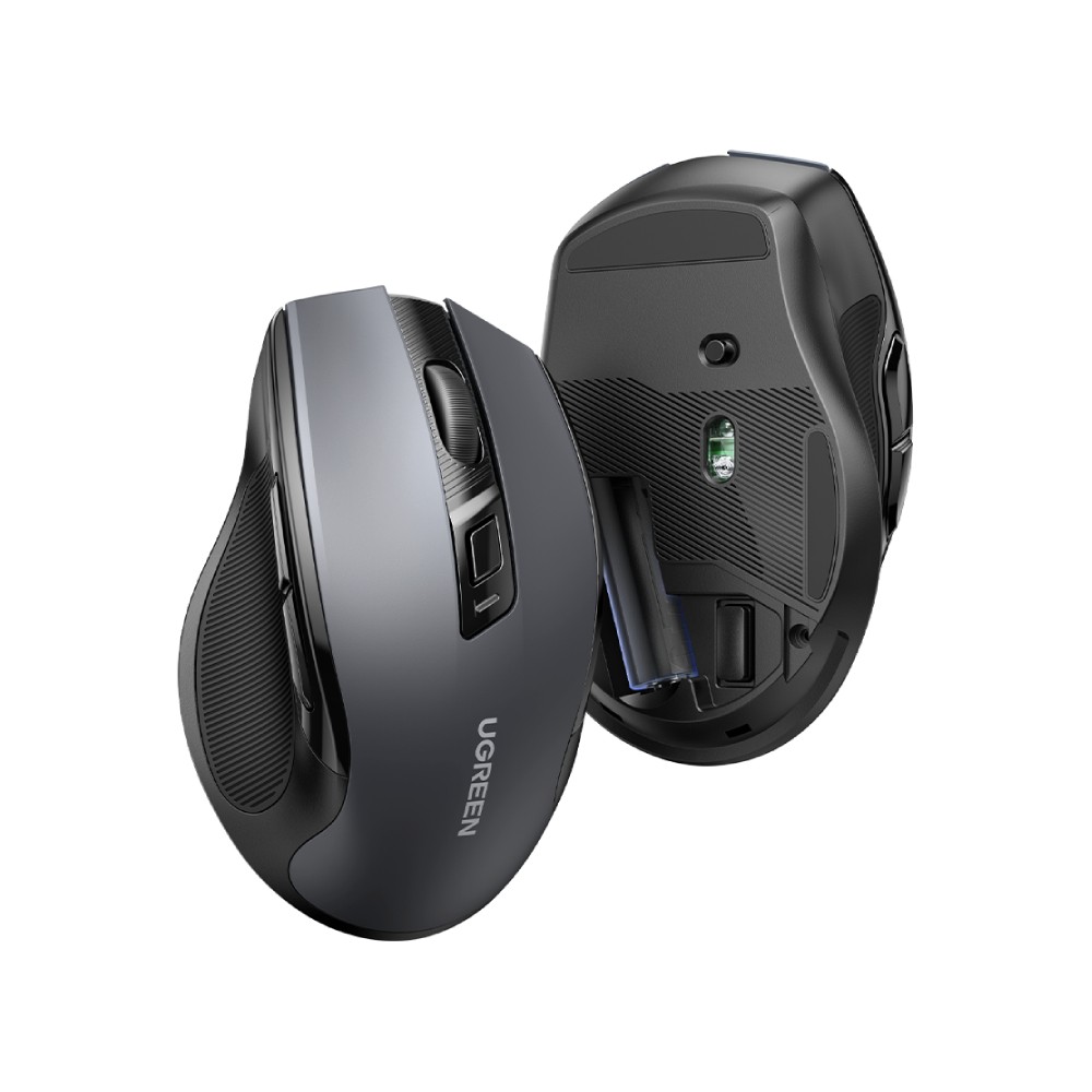เมาส์ไร้สาย UGREEN 90545 Ergonomic Silence Black