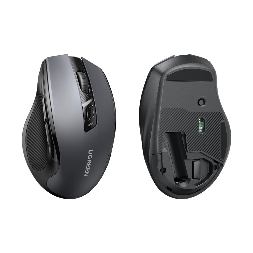 เมาส์ไร้สาย UGREEN 90545 Ergonomic Silence Black