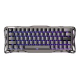 คีย์บอร์ดเกมมิ่ง GravaStar Magnetic Mercury V60 Pro - Gunmetal