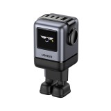 อะแดปเตอร์ Ugreen Wall USB Charger 1 USB-A / 3 USB-C (PD100W) Robot GaN Gray (65883)