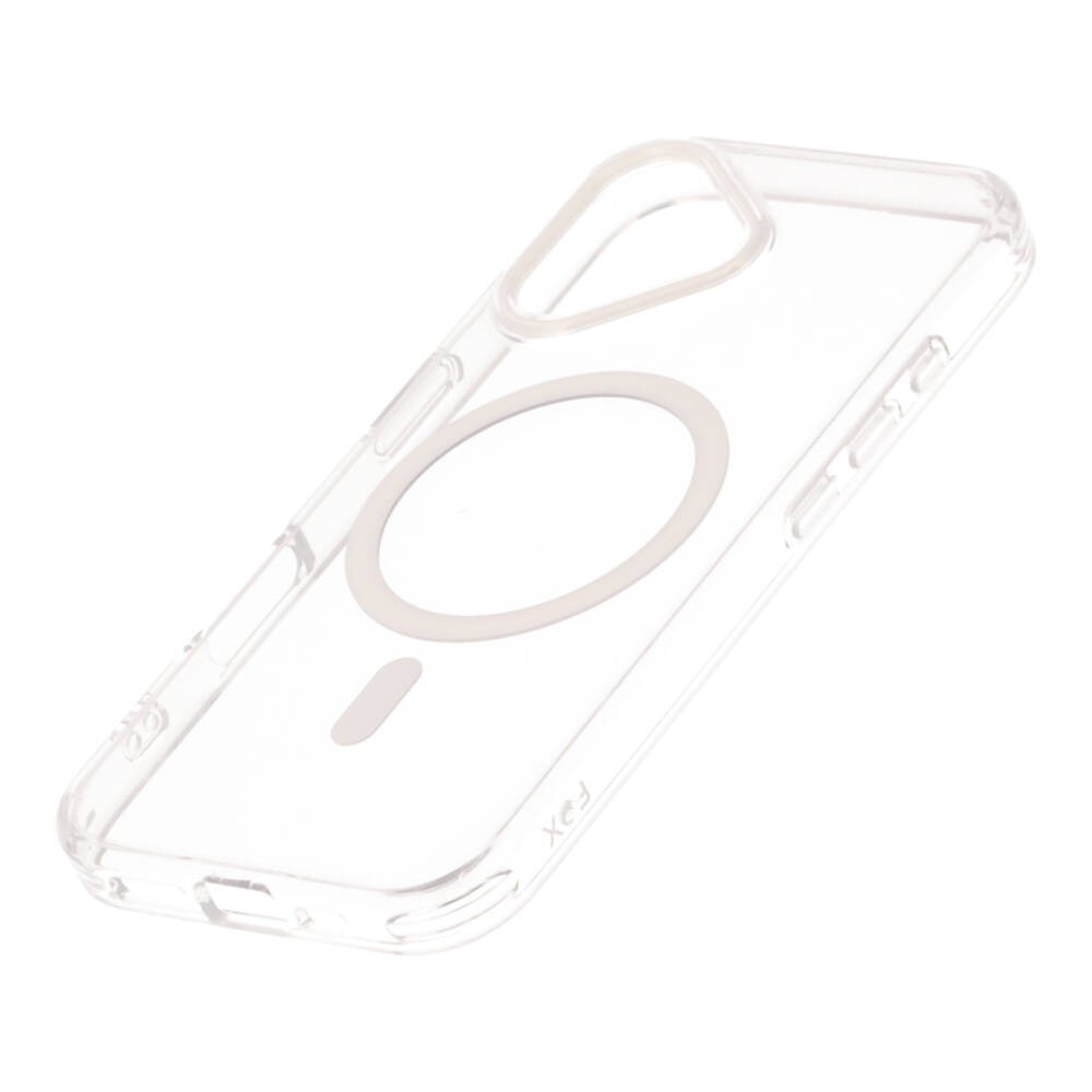 เคส FOX iPhone 16 JellyGuard Magnetic Hybrid White/Clear