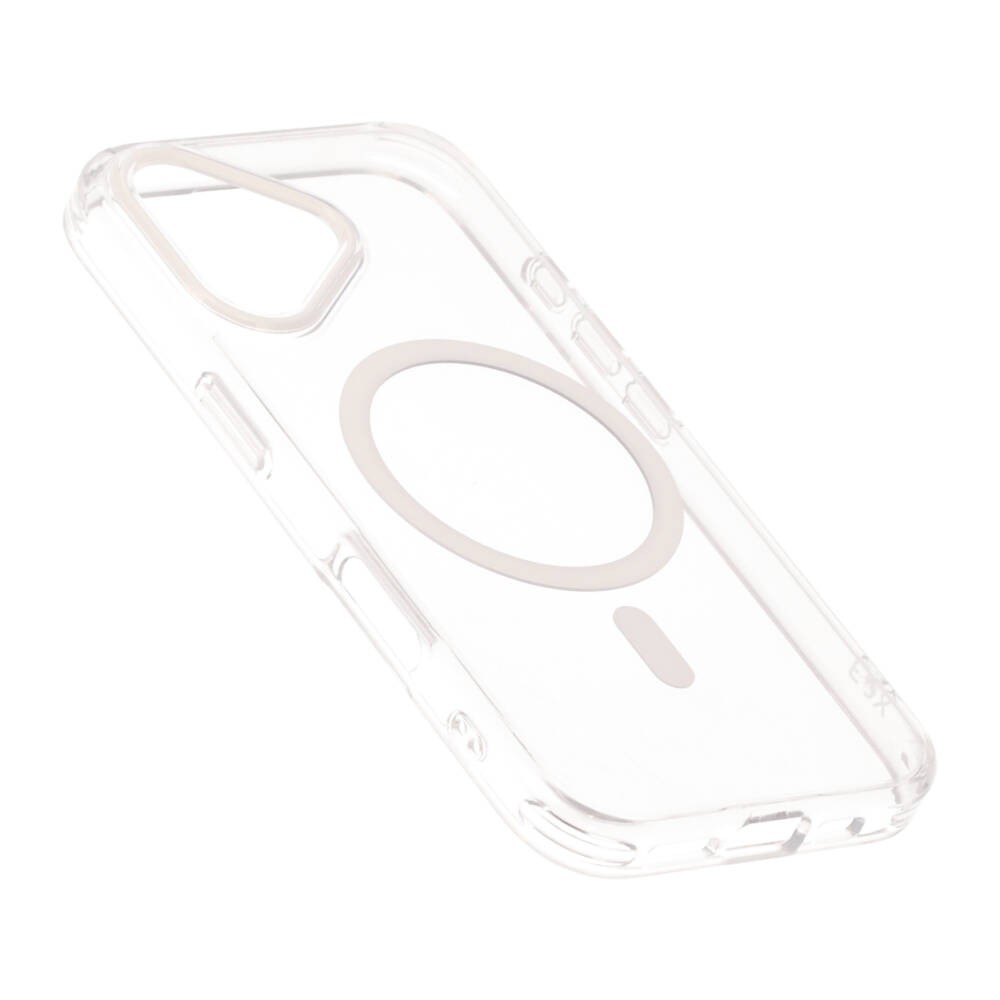 เคส FOX iPhone 16 JellyGuard Magnetic Hybrid White/Clear