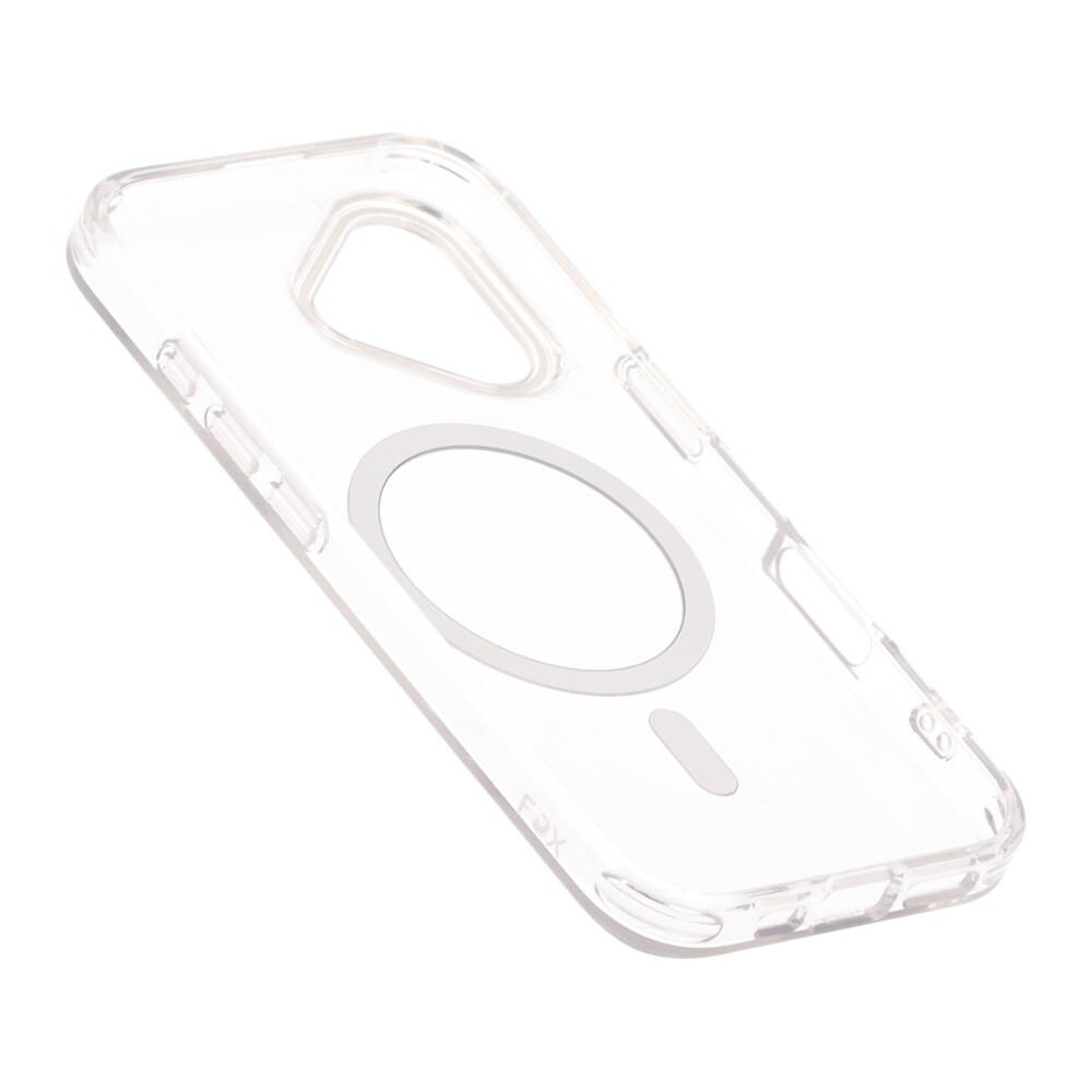 เคส FOX iPhone 16 JellyGuard Magnetic Hybrid White/Clear