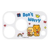 QPLUS x KAKAO Friends ฟิล์มกันรอยฐานกล้อง iPhone 17 Pro Lens Frame Matte Do not Worry