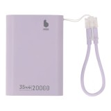 พาวเวอร์แบงค์ Blue Box Kubo Quick 20000 mAh 35W Purple (EP-P201) (CCC)
