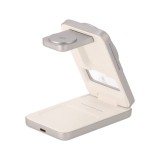 ที่ชาร์จไร้สาย Blue Box 3-in-1 TriFold Magnetic Qi2.2 Silver (BB-WS03)