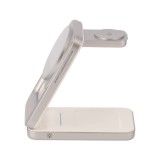 ที่ชาร์จไร้สาย Blue Box 3-in-1 TriFold Magnetic Qi2.2 Silver (BB-WS03)
