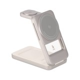 ที่ชาร์จไร้สาย Blue Box 3-in-1 TriFold Magnetic Wireless Charger Qi2.2 Silver (BB-WS03)