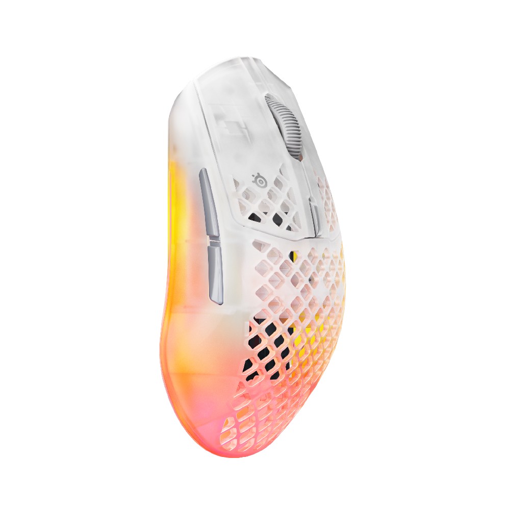 เมาส์เกมมิ่ง SteelSeries Aerox 3 Wireless Gen 2 - Ghost