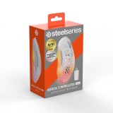 เมาส์เกมมิ่ง SteelSeries Aerox 3 Wireless Gen 2 - Ghost