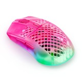เมาส์เกมมิ่ง SteelSeries Aerox 3 Wireless Gen 2 - MagentaHaze