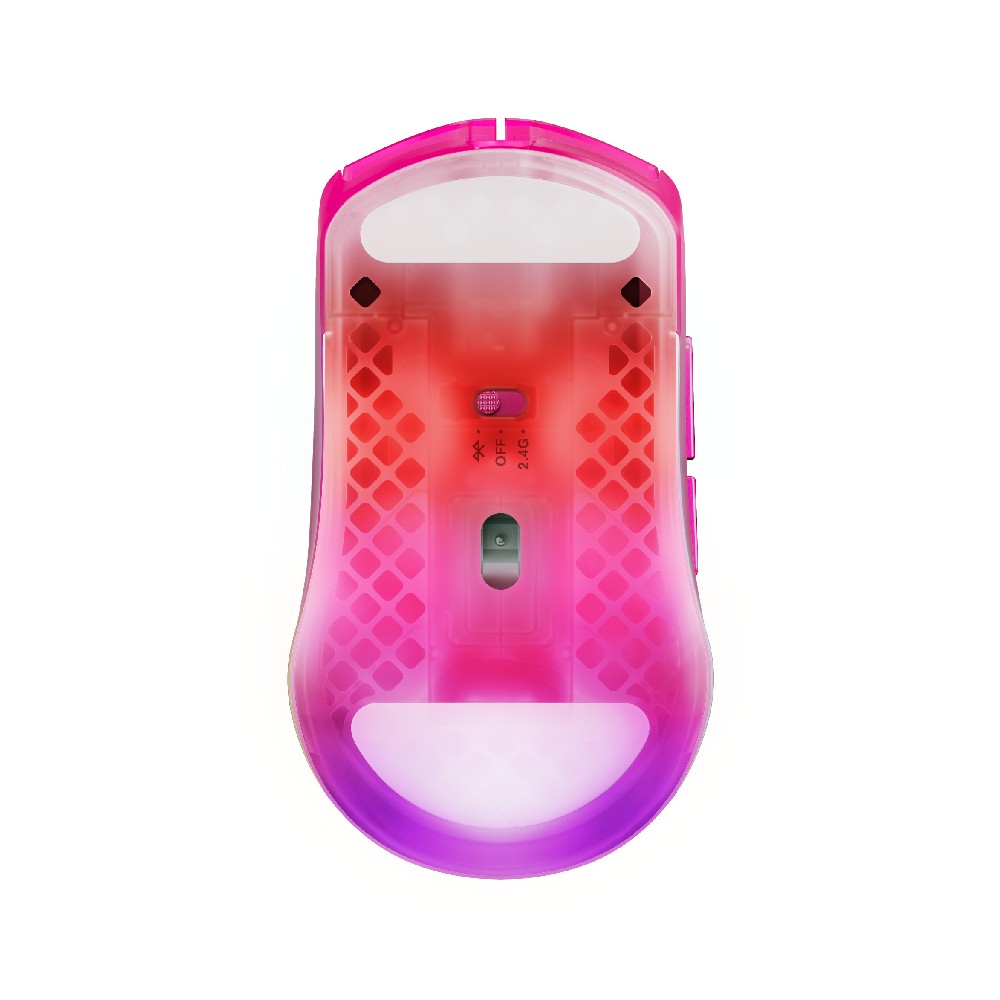 เมาส์เกมมิ่ง SteelSeries Aerox 3 Wireless Gen 2 - MagentaHaze