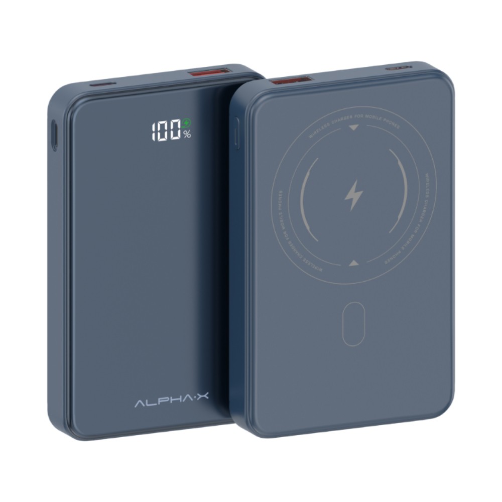 พาวเวอร์แบงค์ ALPHA 10000 mAh ALP10-37WPD XHD-G81 Deep Blue (CCC)