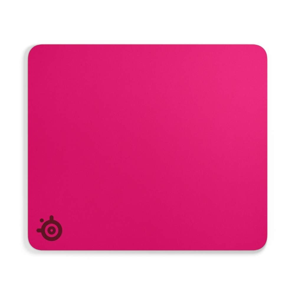 แผ่นรองเมาส์ SteelSeries Gaming Mouse Pad QcK Heavy Large - Magenta