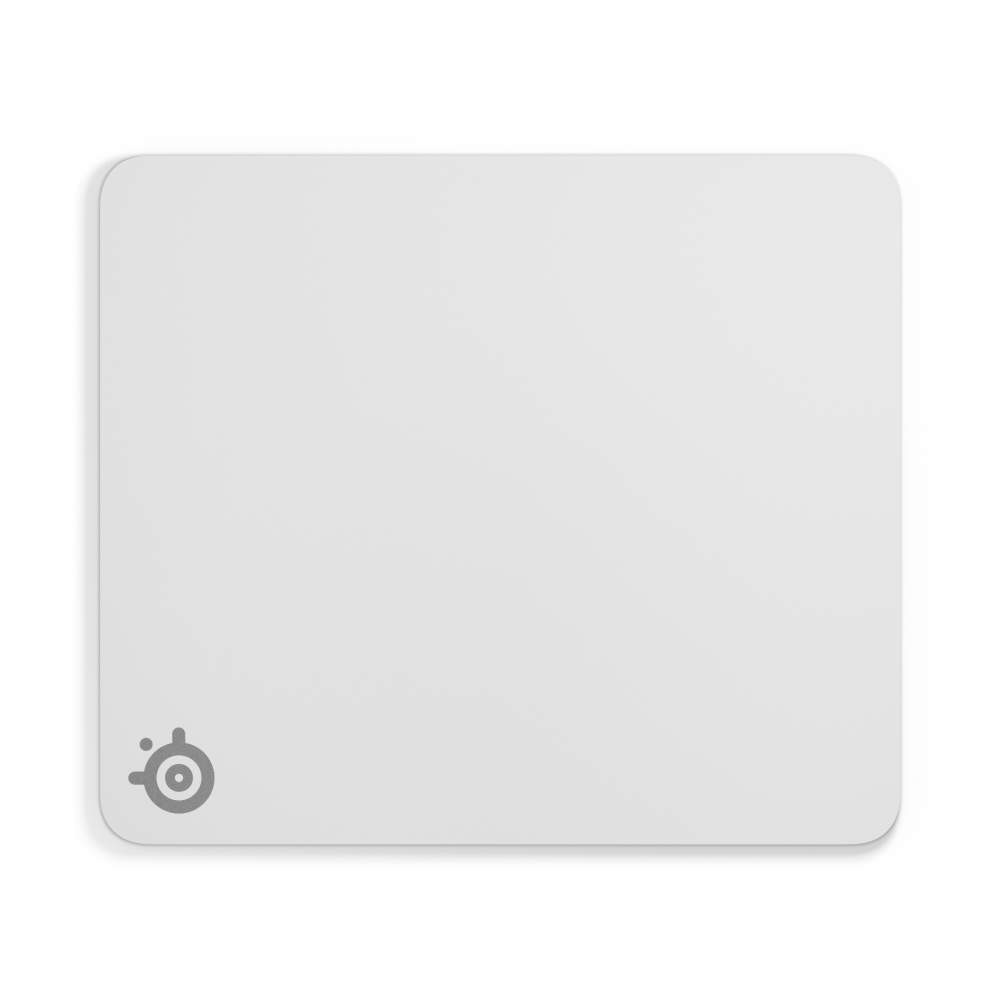 แผ่นรองเมาส์ SteelSeries Gaming Mouse Pad QcK Heavy Large - White