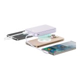 พาวเวอร์แบงค์ ALPHA 10000 mAh ALP10-37WPD XHD-G81 Purple (CCC)