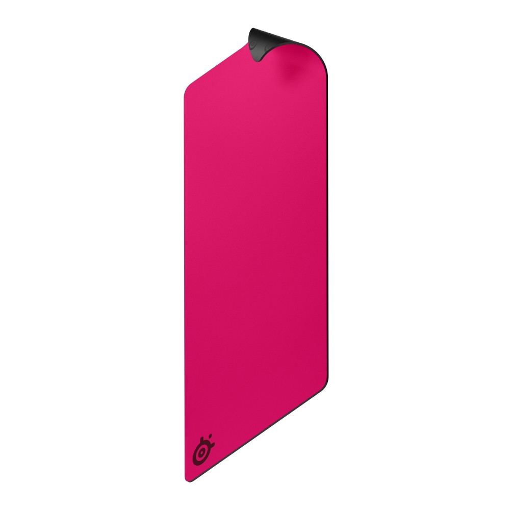 แผ่นรองเมาส์ SteelSeries Gaming Mouse Pad QcK Heavy XXL - Magenta