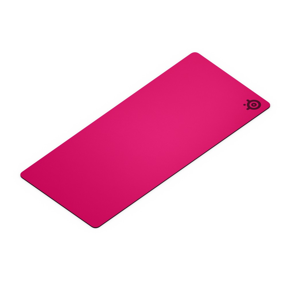 แผ่นรองเมาส์ SteelSeries Gaming Mouse Pad QcK Heavy XXL - Magenta