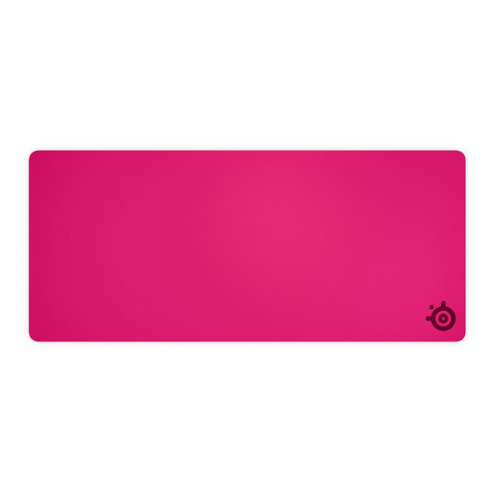แผ่นรองเมาส์ SteelSeries Gaming Mouse Pad QcK Heavy XXL - Magenta