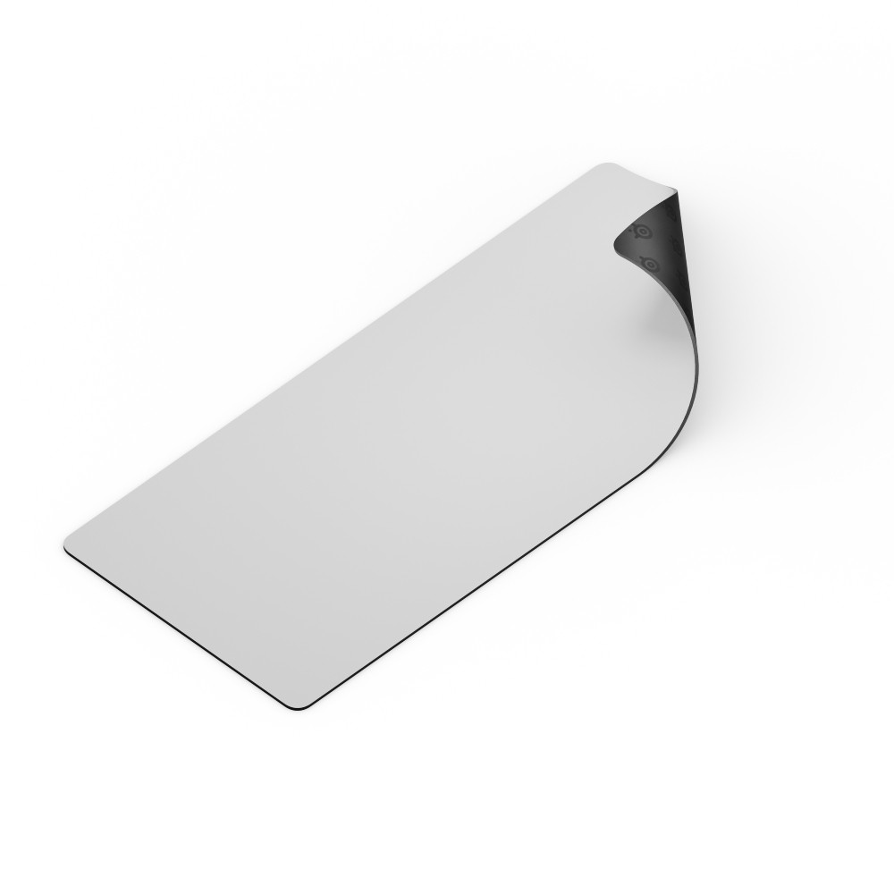 แผ่นรองเมาส์ SteelSeries Gaming Mouse Pad QcK Heavy XXL - White