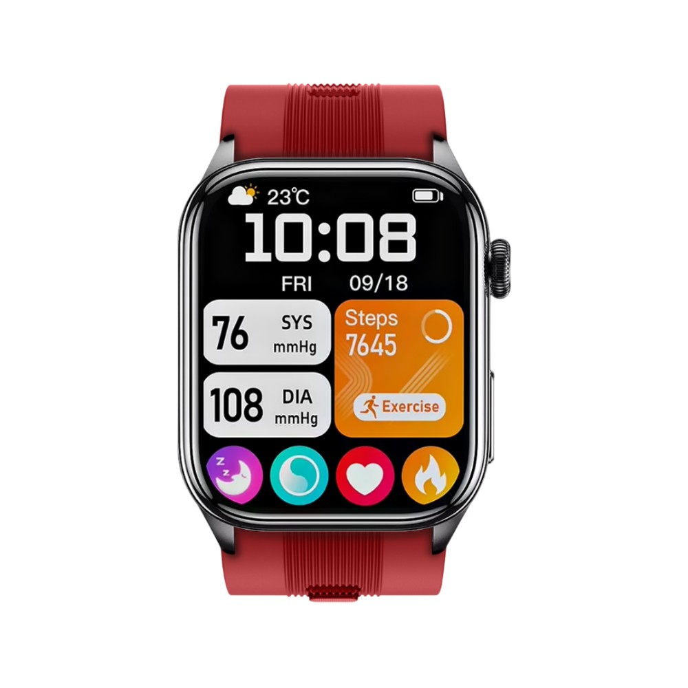 สมาร์ทวอทช์ WellMi Well Time Air2 Red
