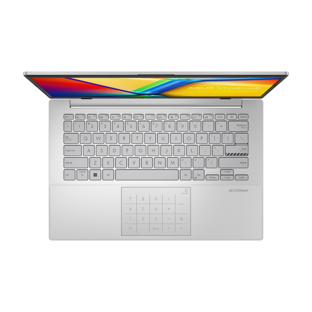 โน๊ตบุ๊ค Asus Vivobook Go 14 M1404FA-EB551WA Silver