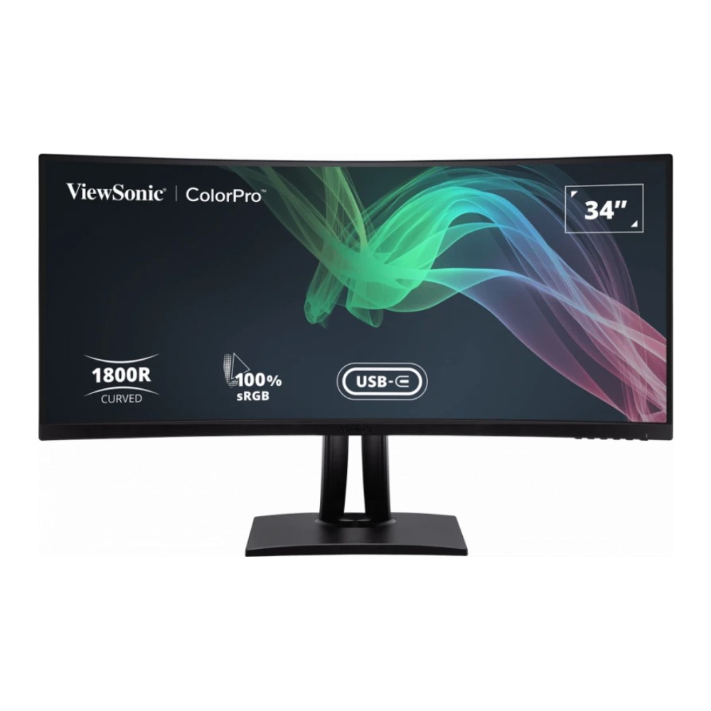จอมอนิเตอร์ VIEWSONIC ColorPro VP3481a (VA 2K USB-C 90W Curved)