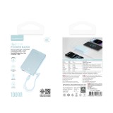 พาวเวอร์แบงค์ ALPHA 10000 mAh ALP10-38PD XHD-G82 Light Blue CCC