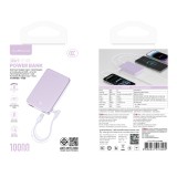 พาวเวอร์แบงค์ ALPHA 10000 mAh ALP10-38PD XHD-G82 Purple CCC