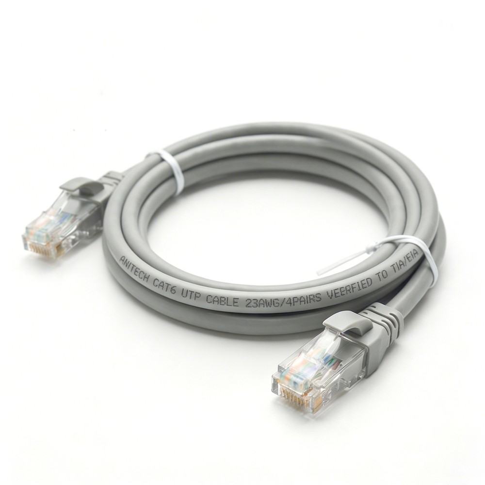 สายแลน Anitech LAN CAT6 UTP ยาว 3 เมตร รุ่น EL06
