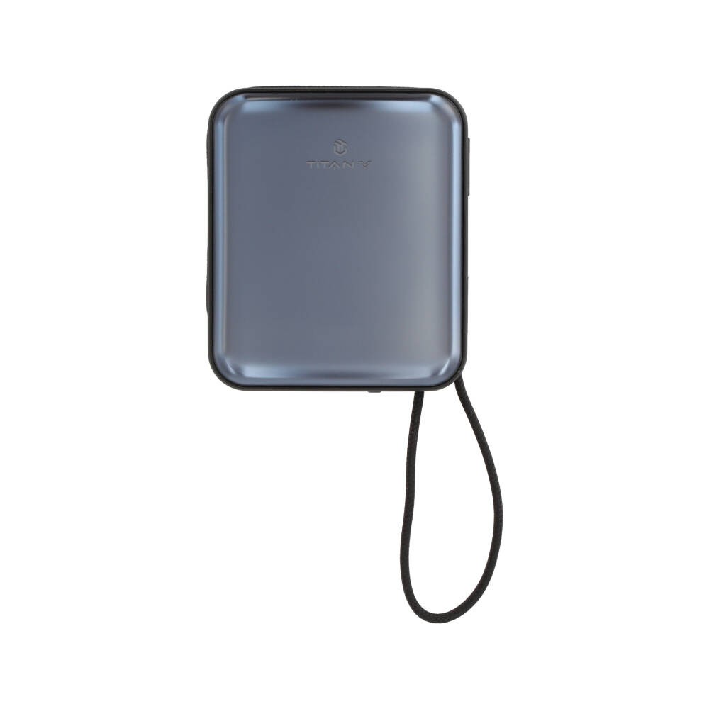 พาวเวอร์แบงค์ TITANV CubeMag 10000 mAh with built-in Cables 45W Wireless Qi2.2 25W Black (CCC)