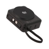 พาวเวอร์แบงค์ TITANV CubeMag 10000 mAh with built-in Cables 45W Wireless Qi2.2 25W Black (CCC)