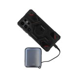 พาวเวอร์แบงค์ TITANV CubeMag 10000 mAh with built-in Cables 45W Wireless Qi2.2 25W Black (CCC)