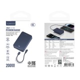 พาวเวอร์แบงค์ ALPHA 20000 mAh ALP20-12PD XHD-G84 Deep Blue CCC