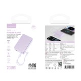 พาวเวอร์แบงค์ ALPHA 20000 mAh ALP20-12PD XHD-G84 Purple CCC