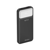 พาวเวอร์แบงค์ QPLUS 10000 mAh Built-In Cable USB-C/Lightning 22.5W PD UP1010 (CCC) Black