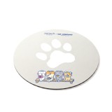 เมาส์ไร้สาย+แผ่นรองเมาส์ Anitech Cat Company (Cat-WMP01-GY) Gray