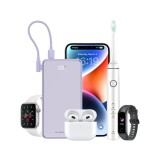 พาวเวอร์แบงค์ ALPHA 10000 mAh ALP10-39PD XHD-G87 Purple CCC