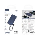 พาวเวอร์แบงค์ ALPHA 20000 mAh ALP20-13PD XHD-G89 Deep Blue CCC