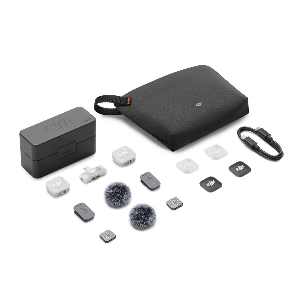 ไมโครโฟน DJI Mic Mini 2 (2 TX + 1 Mobile RX + Charging Case)