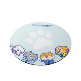 เมาส์ไร้สาย+แผ่นรองเมาส์ Anitech Cat Company (Cat-WMP01-BL) Blue
