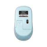 เมาส์ไร้สาย+แผ่นรองเมาส์ Anitech Cat Company (Cat-WMP01-BL) Blue