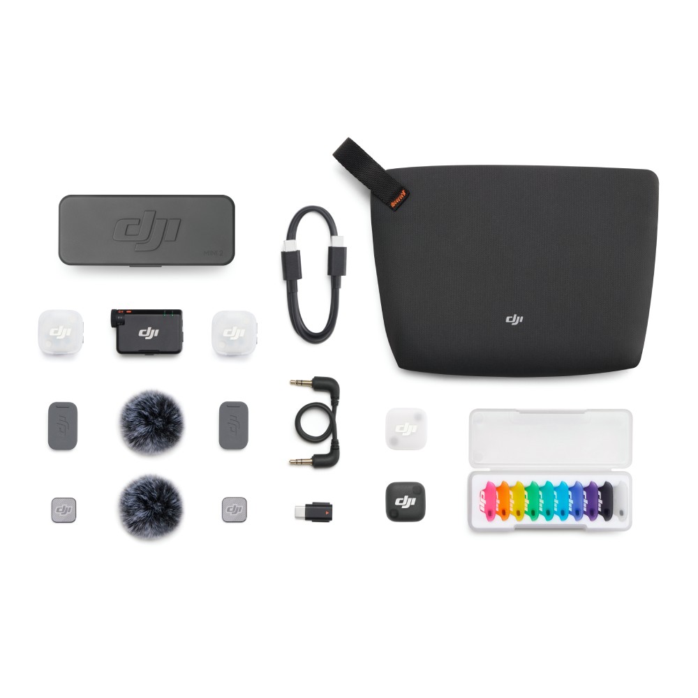 ไมโครโฟน DJI Mic Mini 2 (2 TX + 1 RX + Charging Case)