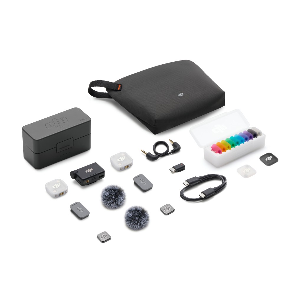 ไมโครโฟน DJI Mic Mini 2 (2 TX + 1 RX + Charging Case)