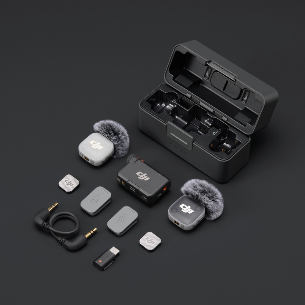 ไมโครโฟน DJI Mic Mini 2 (2 TX + 1 RX + Charging Case)