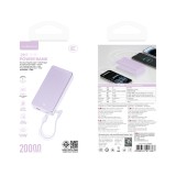 พาวเวอร์แบงค์ ALPHA 20000 mAh ALP20-13PD XHD-G89 Purple CCC